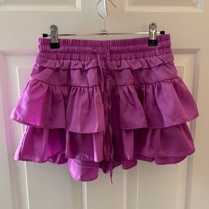 Pink mini skirt size small